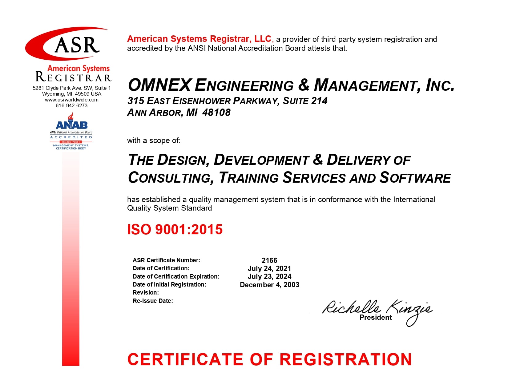 Omnex Awards and Accreditations Our Achievements