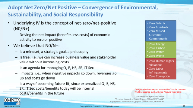 Social Responsibilty and Sustainability Convergance